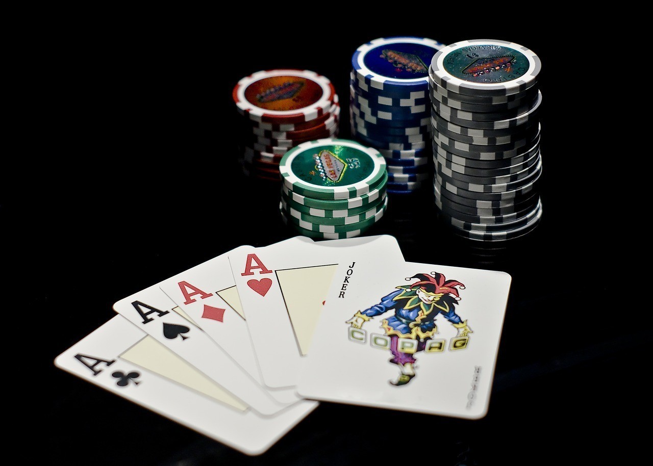 letters, poker, deck